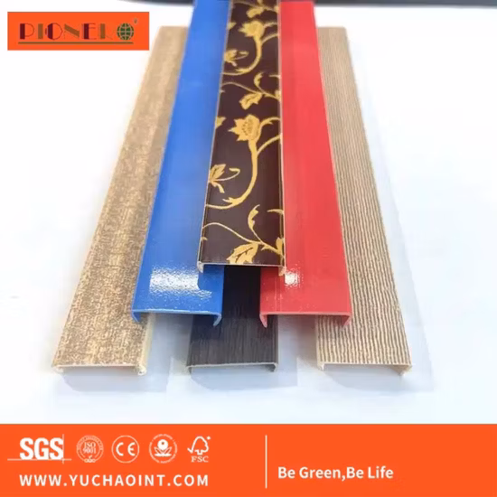 Möbelzubehör PVC-Profilkantenstreifen U-Form U-förmige Kantenverkleidung